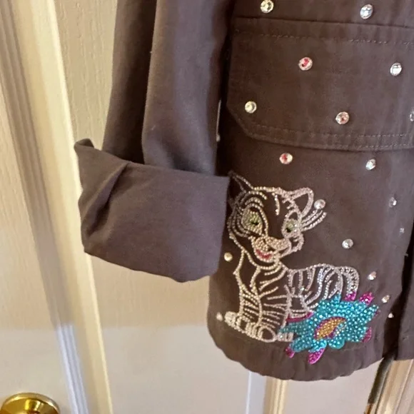 PARKA CRYSTALby Philipp PLein brand new
